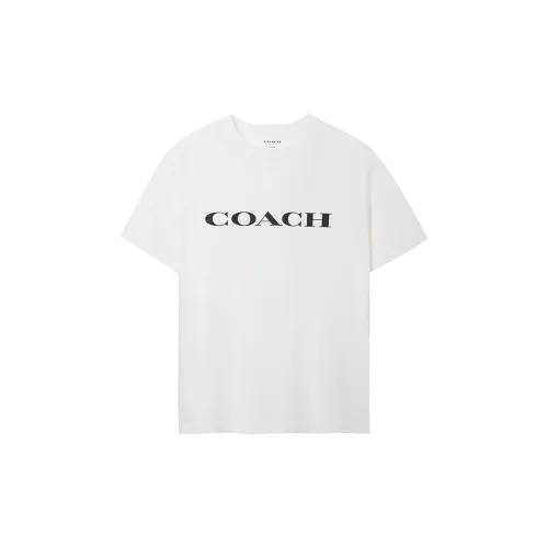 COACH T-Shirts Men White