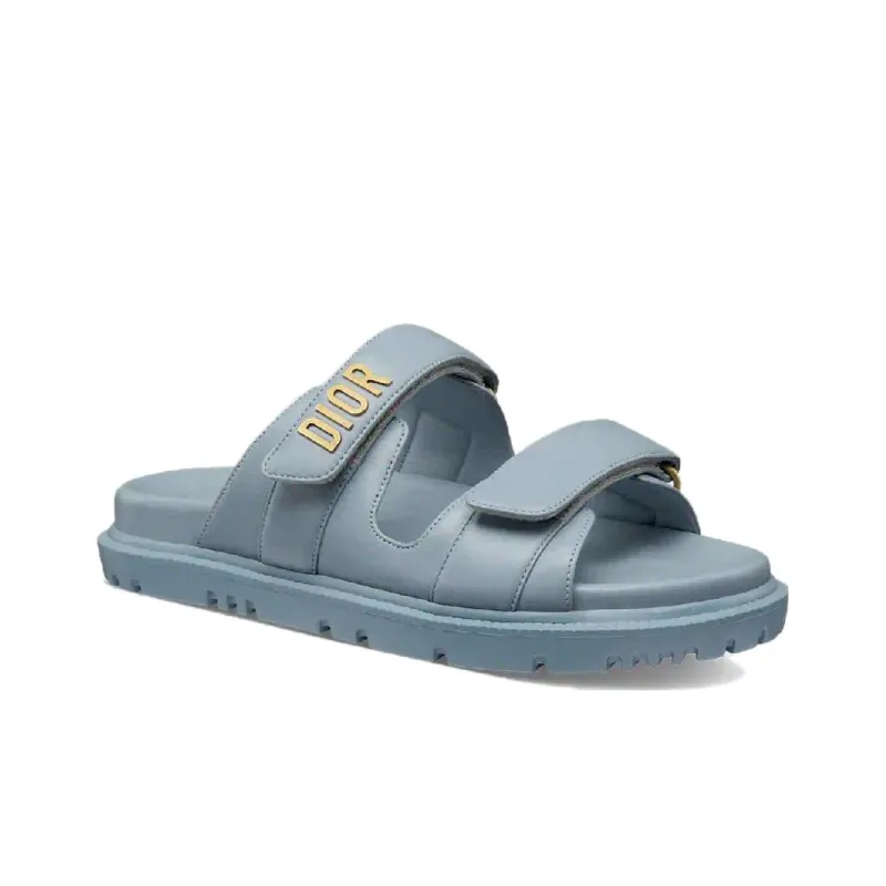 DIOR DIORAct Slide Slippers Women's Blue-1