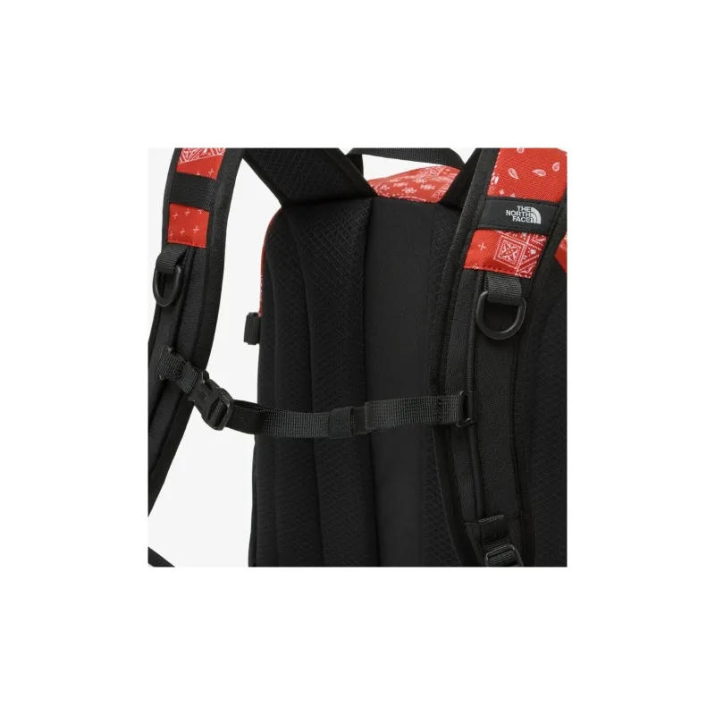THE NORTH FACE Recycled Polyester Backpack Mini Unisex Red-3