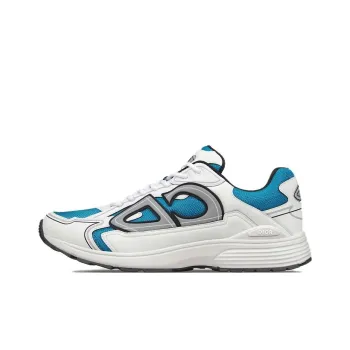 DIOR B30 Blue Mesh White Technical Fabric