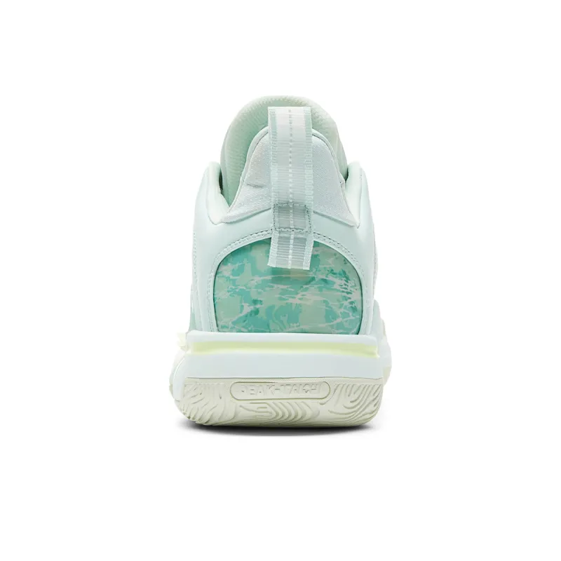 PEAK Taichi Flash 5 Slip Resistant Low Top Running Guard, Basketball Shoes Women's Puhu Color Scheme, Gouache Green-4