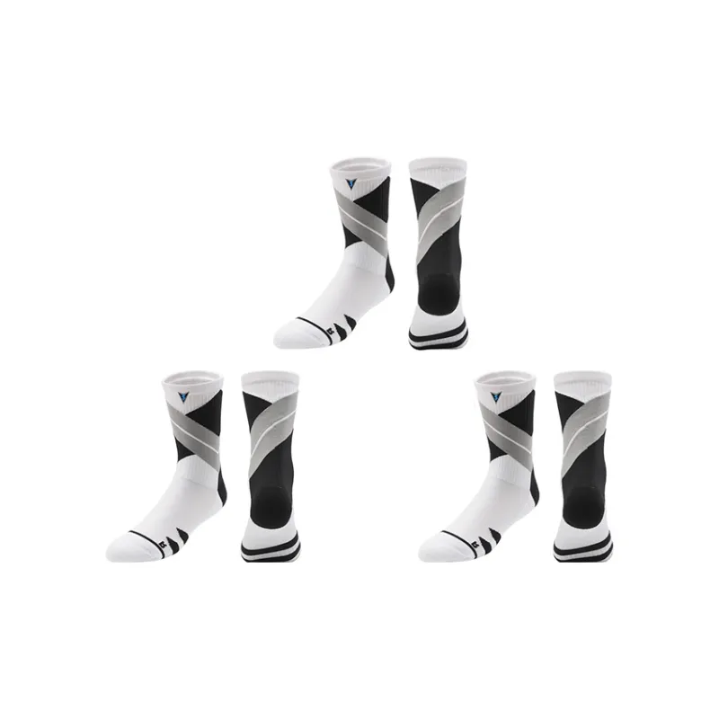 VEIDOORN Knee-High Socks Unisex Dopamine Dressing Color Scheme-5
