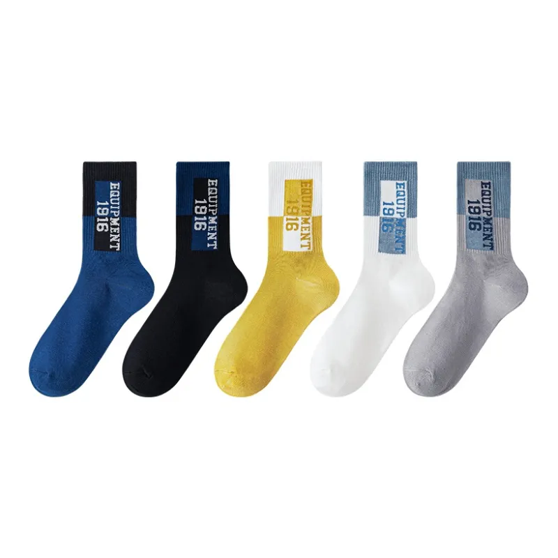 MIIOW Men Mid Calf Socks-14