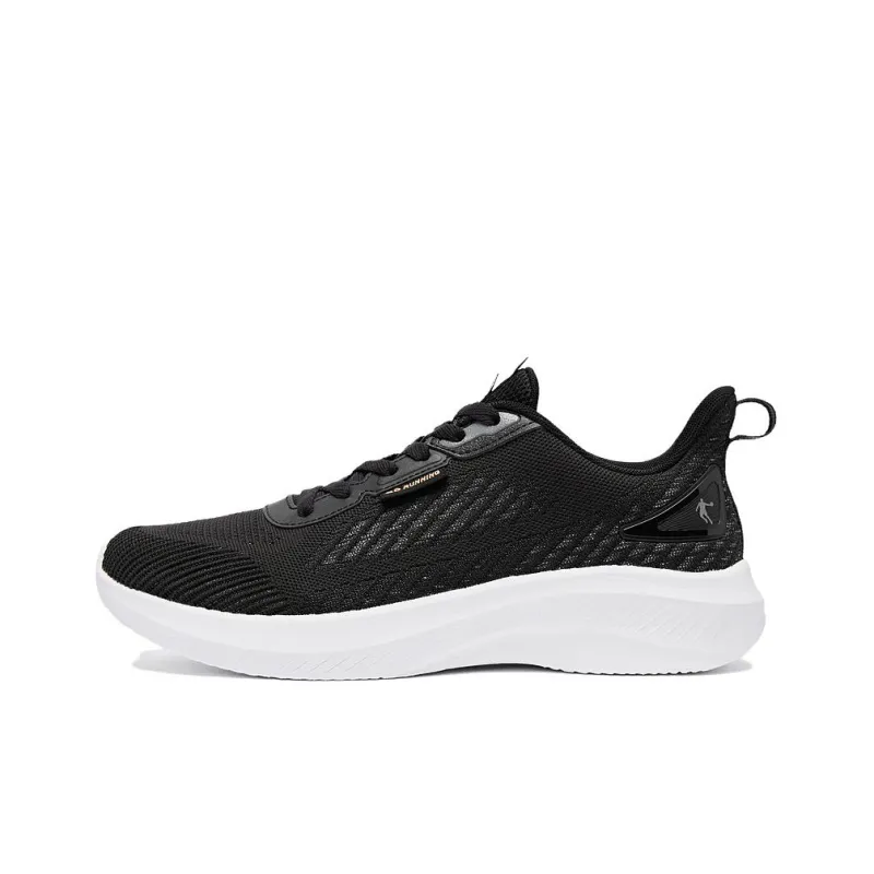QIAODAN Coverage Slip Resistant Warm Low Top Running Shoes Men's Black-0