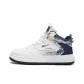 White Dark Blue