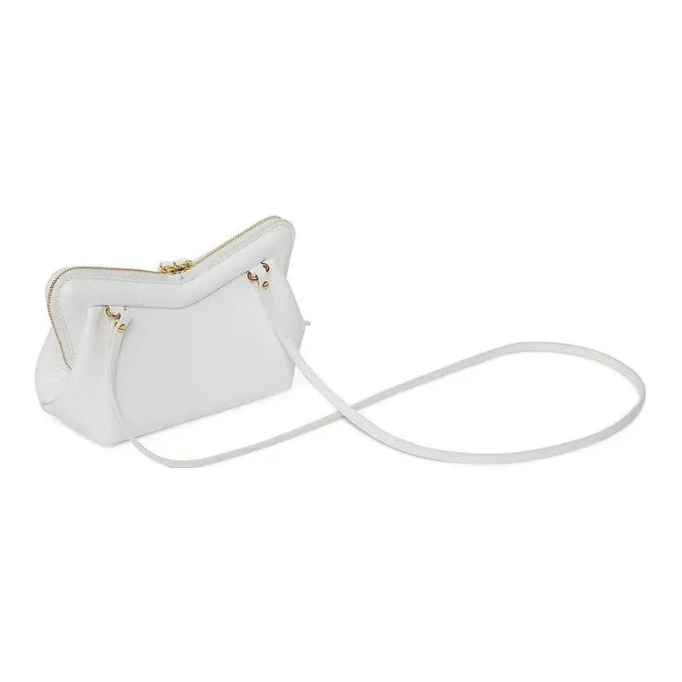 MANSUR GAVRIEL Calfskin Shoulder Bag Crossbody Bag Mini Women's White-1