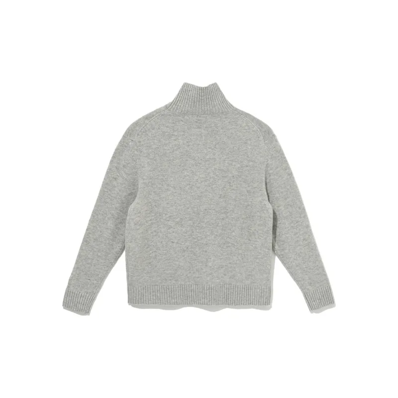 New Era Sweaters Unisex Heather Gray-1