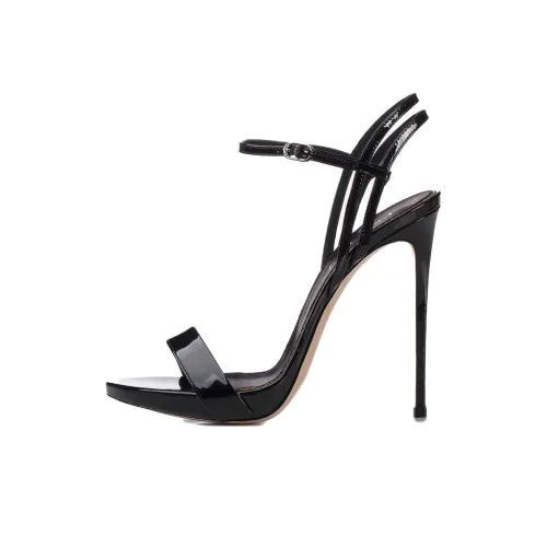 Le Silla Gwen Patent-leather Stiletto Sandals