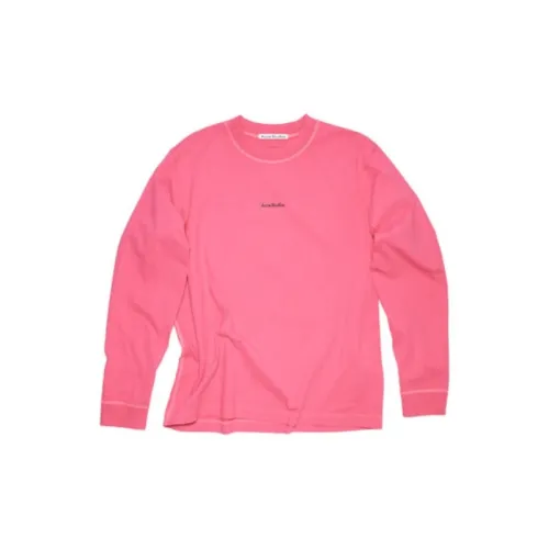 Acne Studios T-Shirts Men Neon Pink