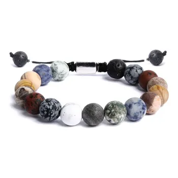 TRUE ME Volcanic Stone Bracelets Unisex