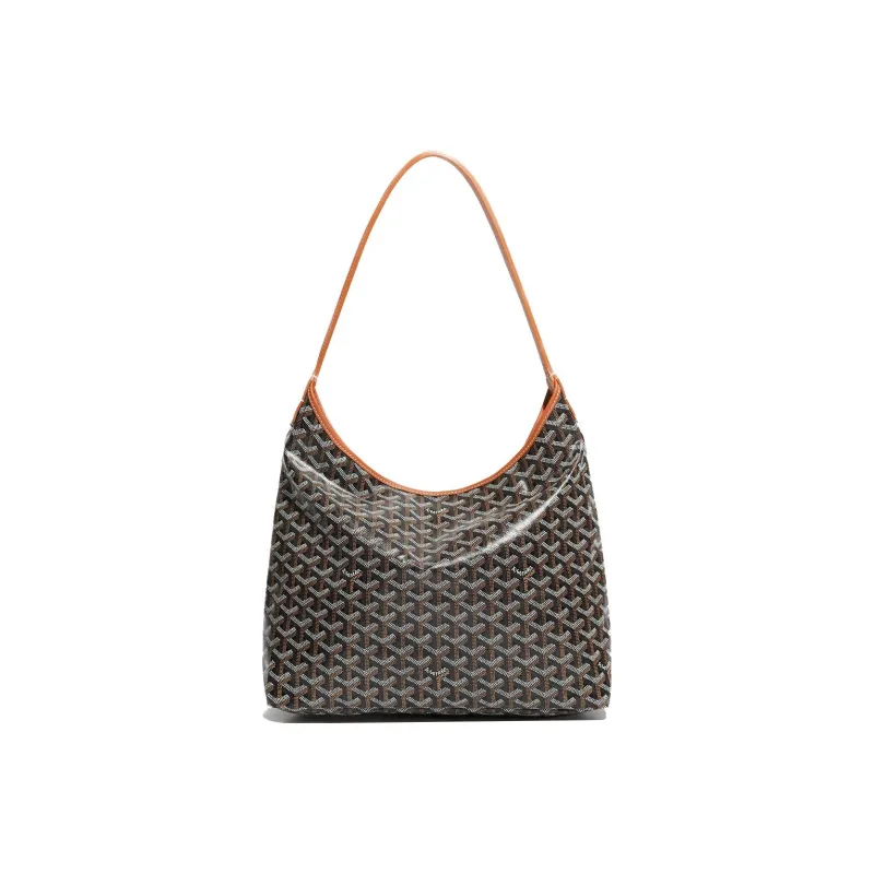GOYARD Bohème Hobo Canvas With Leather Shoulder Bag Combo Bag Handbag, Shoulder Bag Women's-2