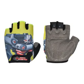 BOODUN Riding Equipment Cycling Glove Unisex Breathable Lenzing Moisture-Wicking Towel Fabric Yellow Blue