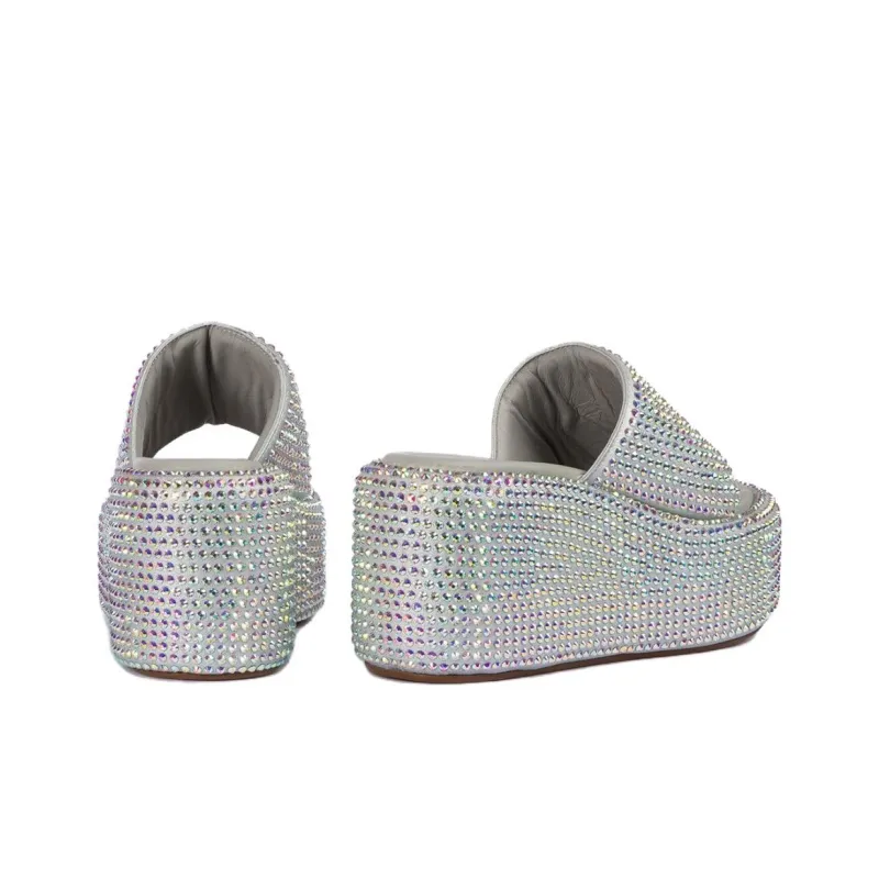 Le Silla Pool Side Leather Sandals-2