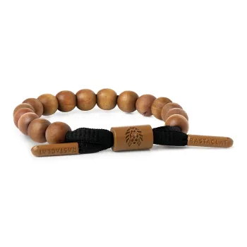 Rastaclat Barbie Tan Small Lion Chinese Style Beaded Bracelet Unisex