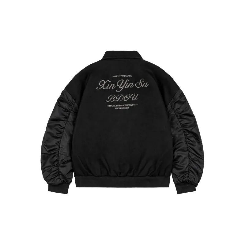 XINYINSU Baseball Jacket Unisex-1