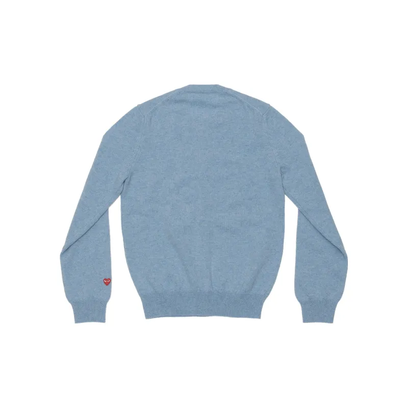 CDG Play Knitwear Women's Blue-1