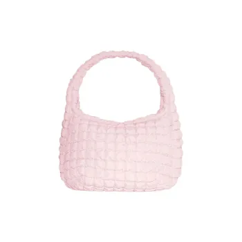 COS Polyester Cloud Bag, One Shoulder Handbag Regular Women's Pink