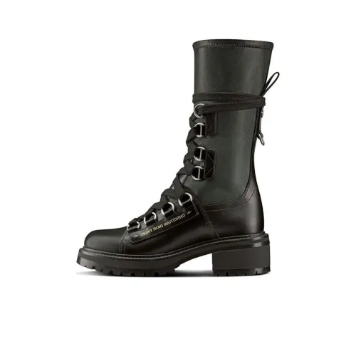 DIOR D-Fight Ankle Boots Women's Black