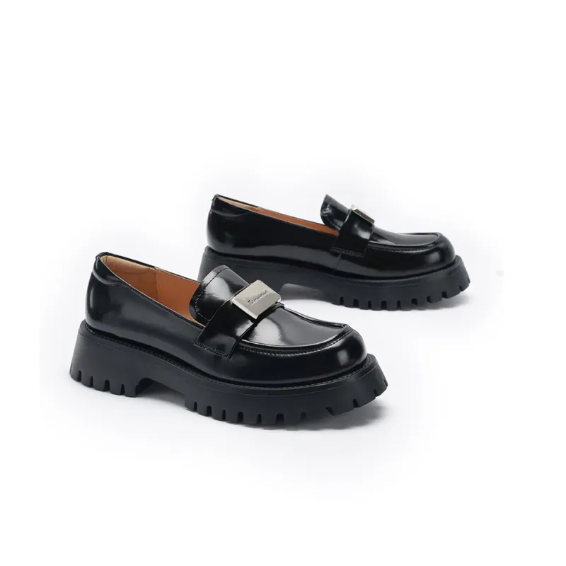MALEMONKEY Loafers Women's Black/Beige-1