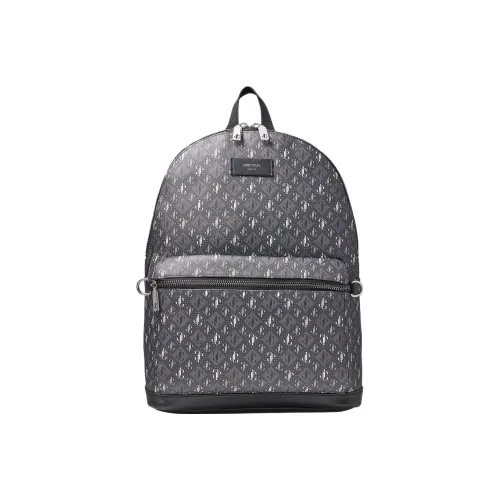 Jimmy Choo Leather Backpack Men's Multicolor
