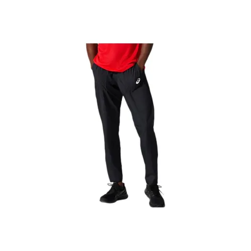 Asics SILVER WOVEN Casual Pants Men Black