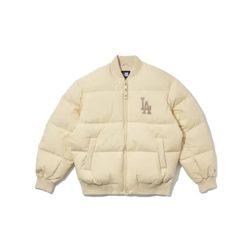 Mlb X New Era Down Jackets Unisex Off White