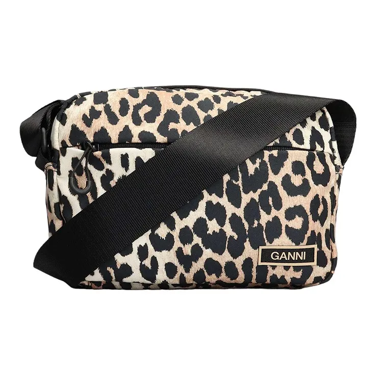GANNI Recycled Polyester Shoulder Bag Crossbody Bag Women's Multicolor-1