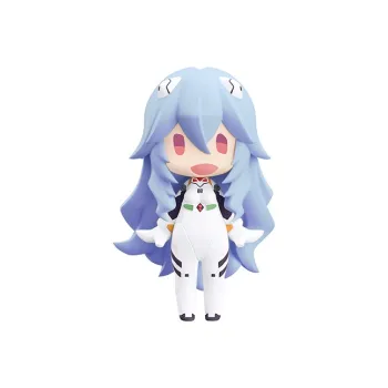 GSC Rei Ayanami HGS Neon Genesis Evangelion Long Hair Chibi Figures 10cm