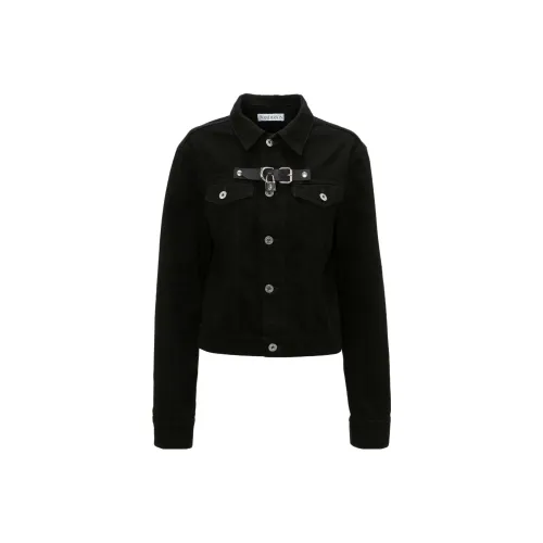 JW Anderson Padlock-strap Buttoned Denim Jacket