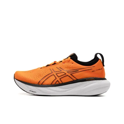 Asics GEL-Nimbus 25 Running Shoes Men Low-Top Orange