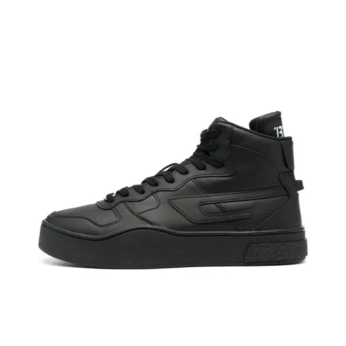 DIESEL Branded Heel-counter High-top Sneakers