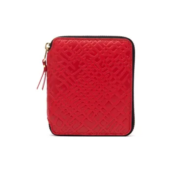 CDG Cow Leather Wallet Regular Women's Red