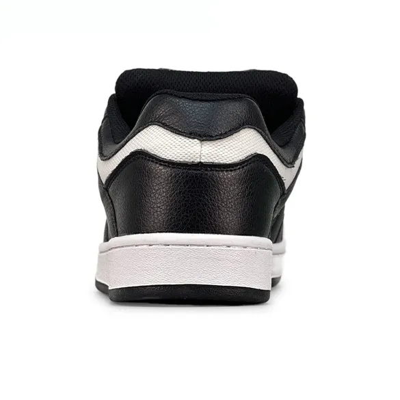 LuzaoT SUPER DRAG Puffy Shoes Anti Slip Wear Resistant Low Top Skateboard Shoes Unisex Black White-4