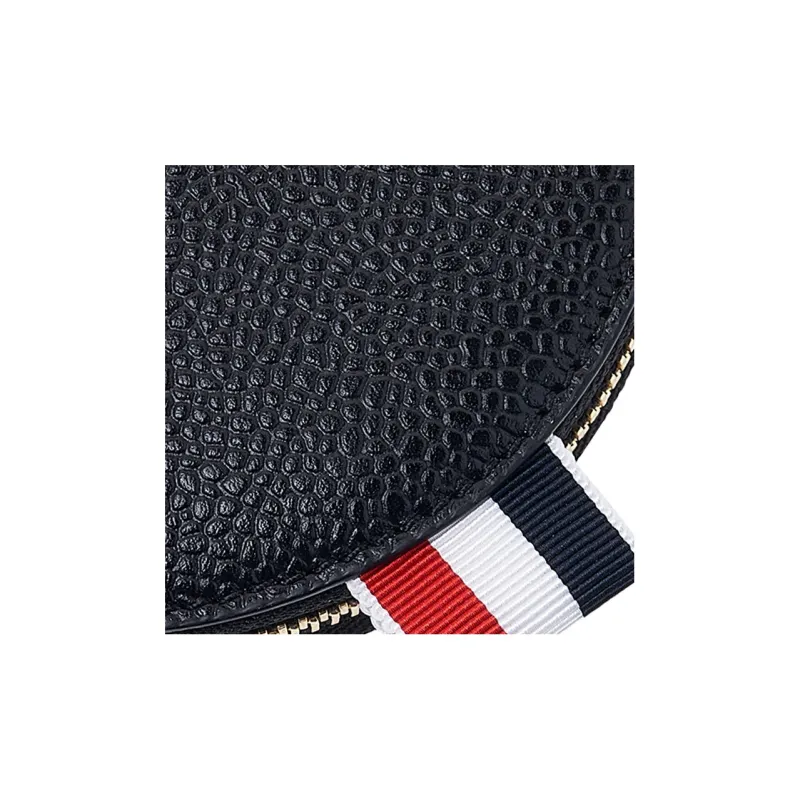 THOM BROWNE· Calfskin Wallet Coin Purse Trumpets Women's Black-7