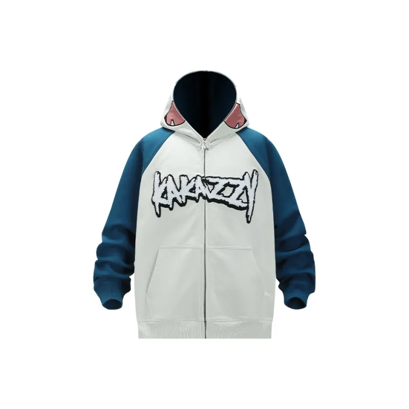 KAKAZZY Sweatshirts Unisex Lake Blue-2