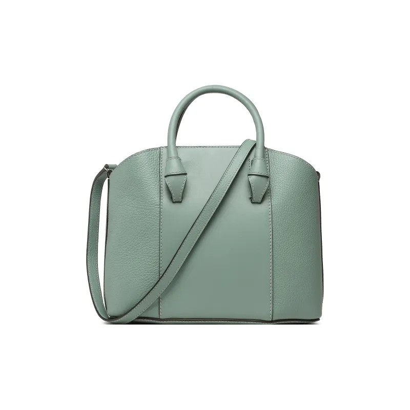 Furla Miastella Calfskin Tote Bag Shopping Bag Handbag Medium Size Women's Sage Green-4