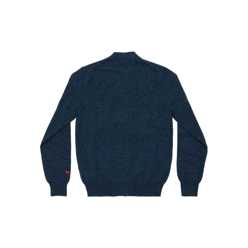 CDG Play Knitwear Men Navy-1