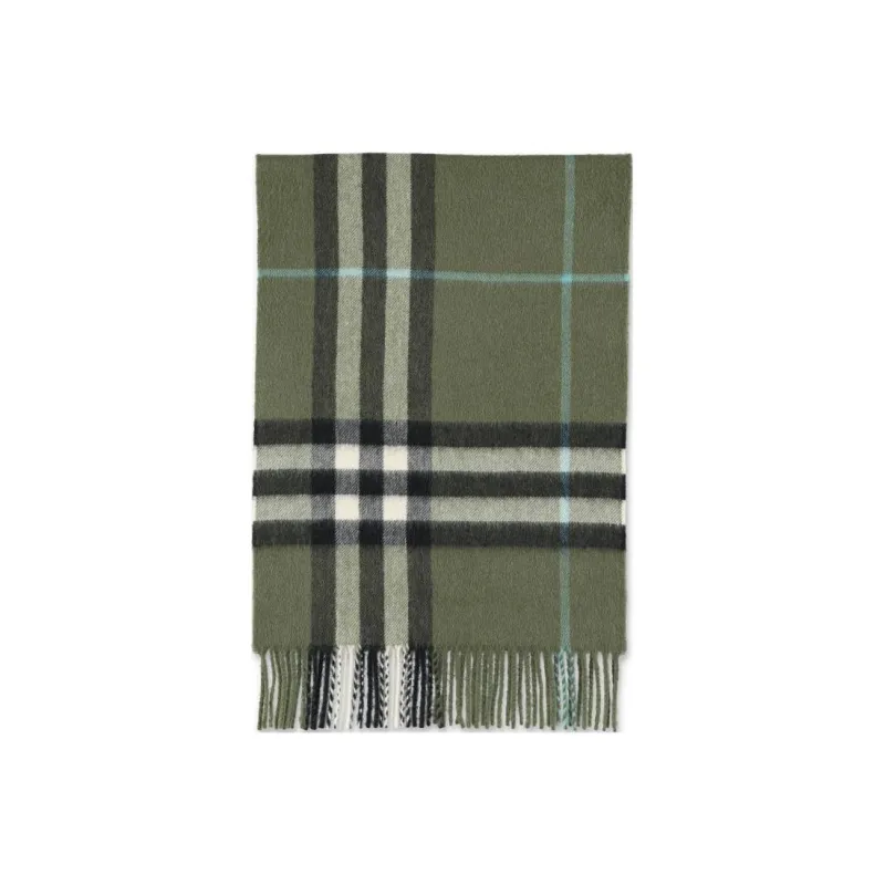 Burberry Check Cashmere Scarf-0