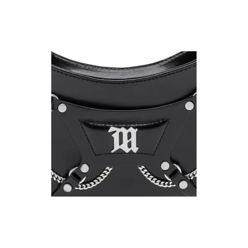 Misbhv Logo Plaque Shoulder Bag-7