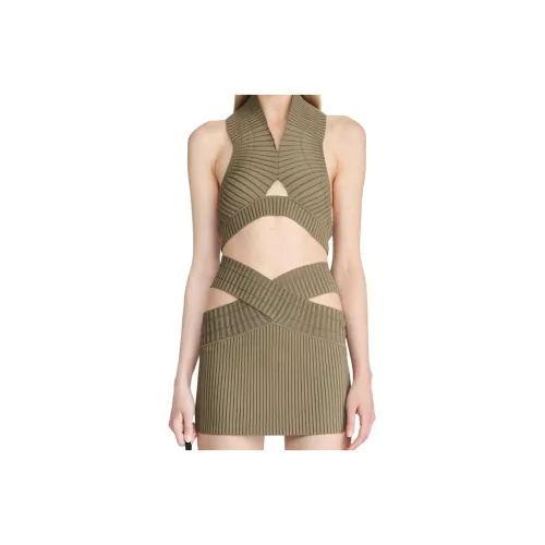 DION LEE Sleeveless Dresses Women's Green