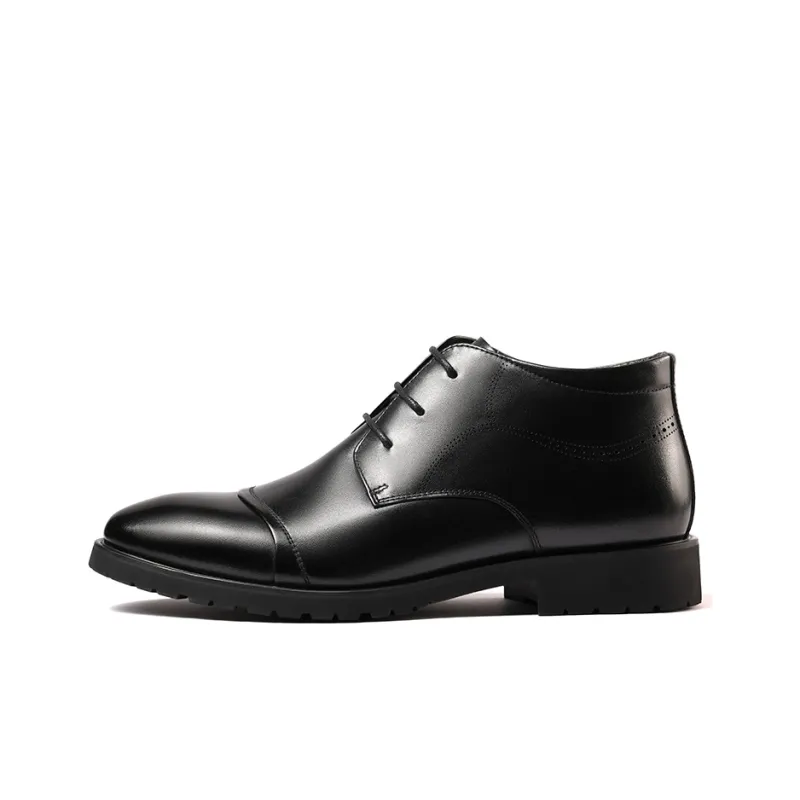 LAORENTOU Dress Shoes Men's Black-1
