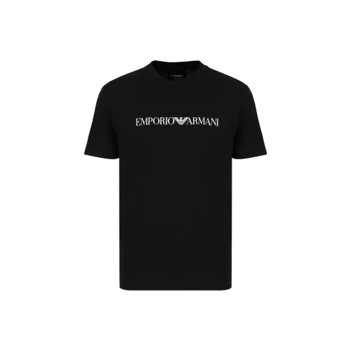 EMPORIO ARMANI T-Shirts Men Black