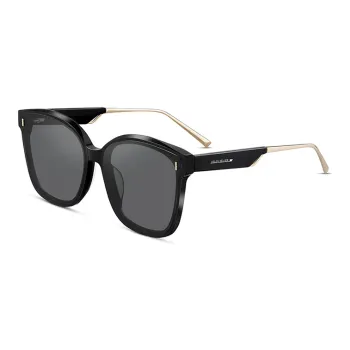 HELEN KELLER Plate Frame Square Sunglasses Unisex