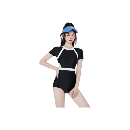 Youyou One-Piece Swimsuits Women's Black