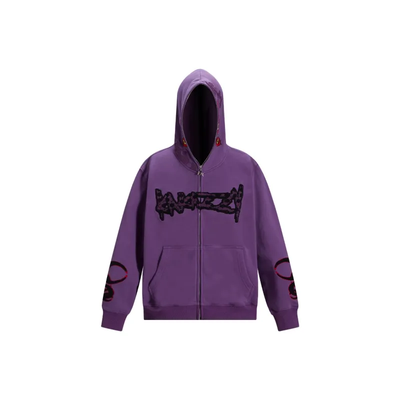 KAKAZZY Sweatshirts Unisex Purple-1