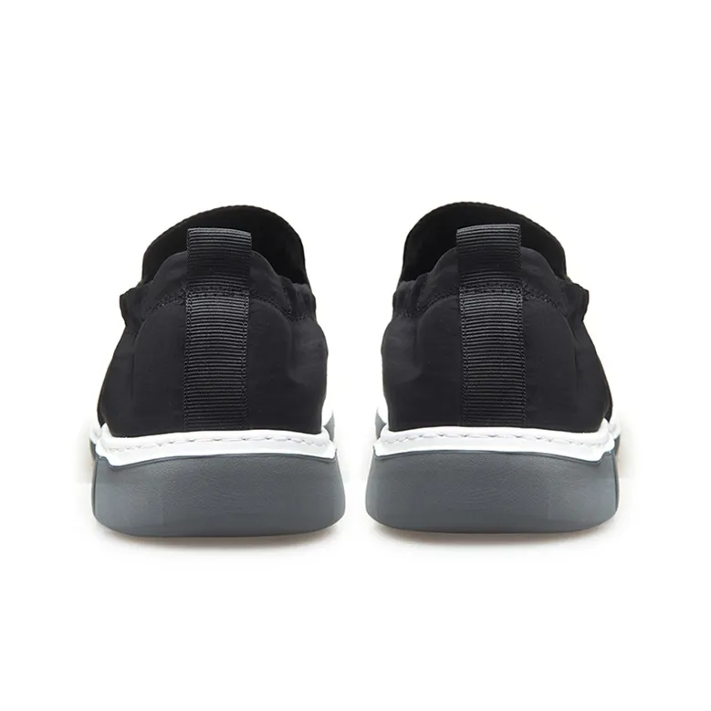 YEDANI Low Top Canvas Shoes Men's Black-3
