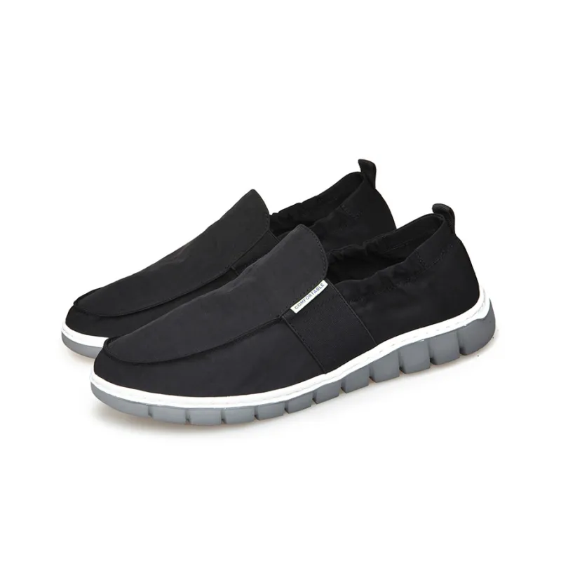 YEDANI Low Top Canvas Shoes Men's Black-2