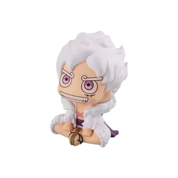 MegaHouse LOOKUP One Piece Character Luffy 5th Setting Nika Chibi Figures 11cm