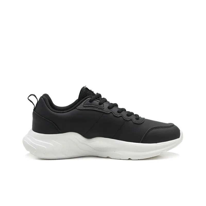Anta Running Collection Slip Resistant Breathable Low Top Running Shoes Men's Black White-1