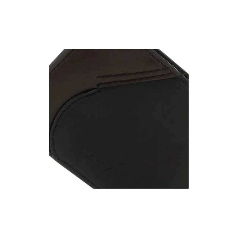 Lanvin Two Toned Logo Embossed Card Holder-3